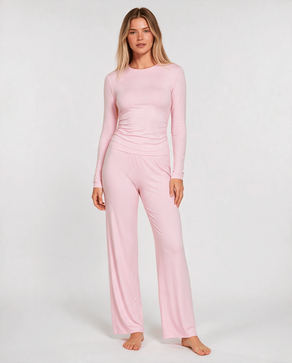 Jersey Longsleeve Loungewear Set Dam