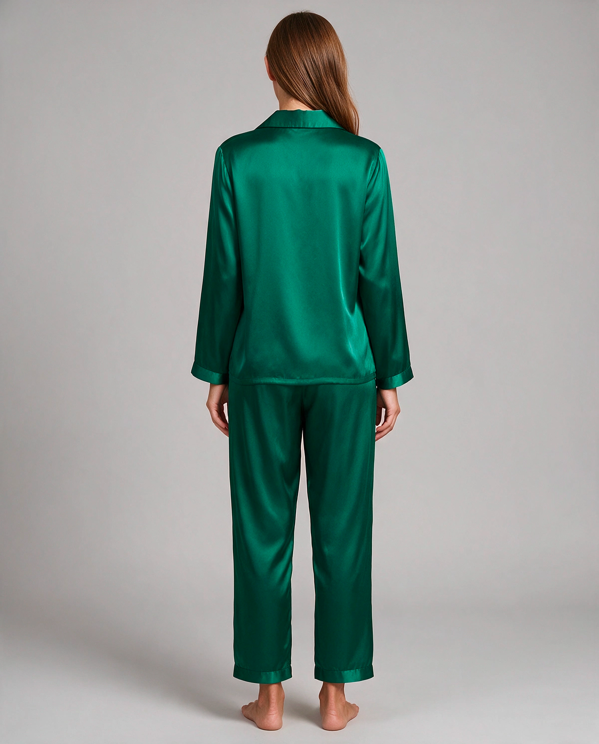 Tonal Ren Siden Pyjamas Set Dam