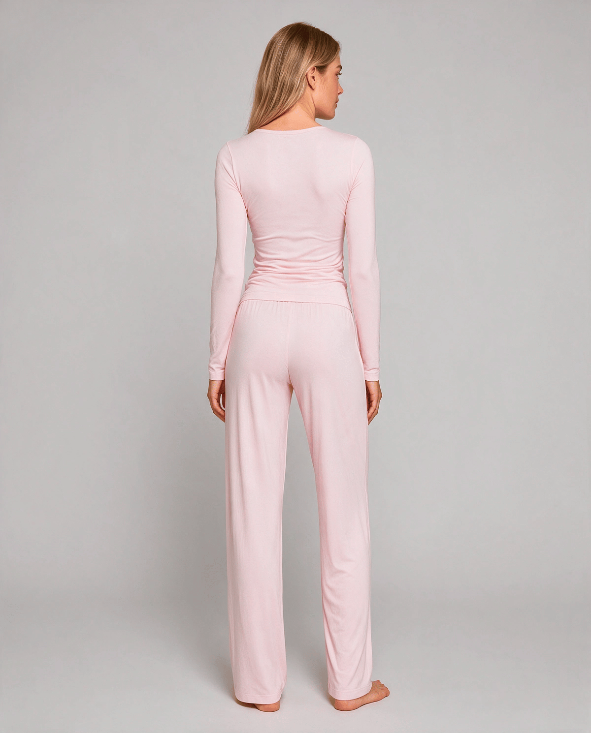Jersey Longsleeve Loungewear Set Dam