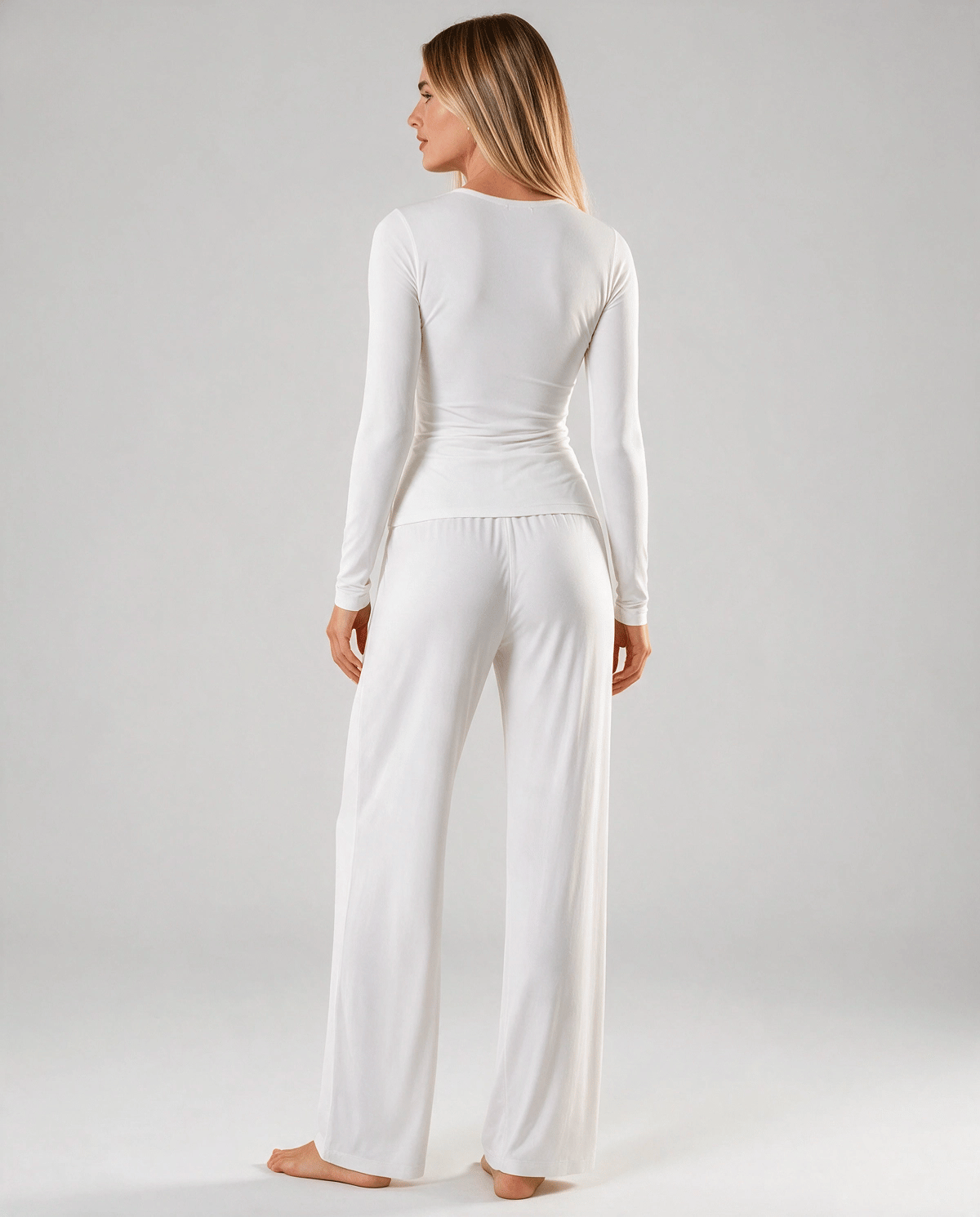 Jersey Longsleeve Loungewear Set Dam